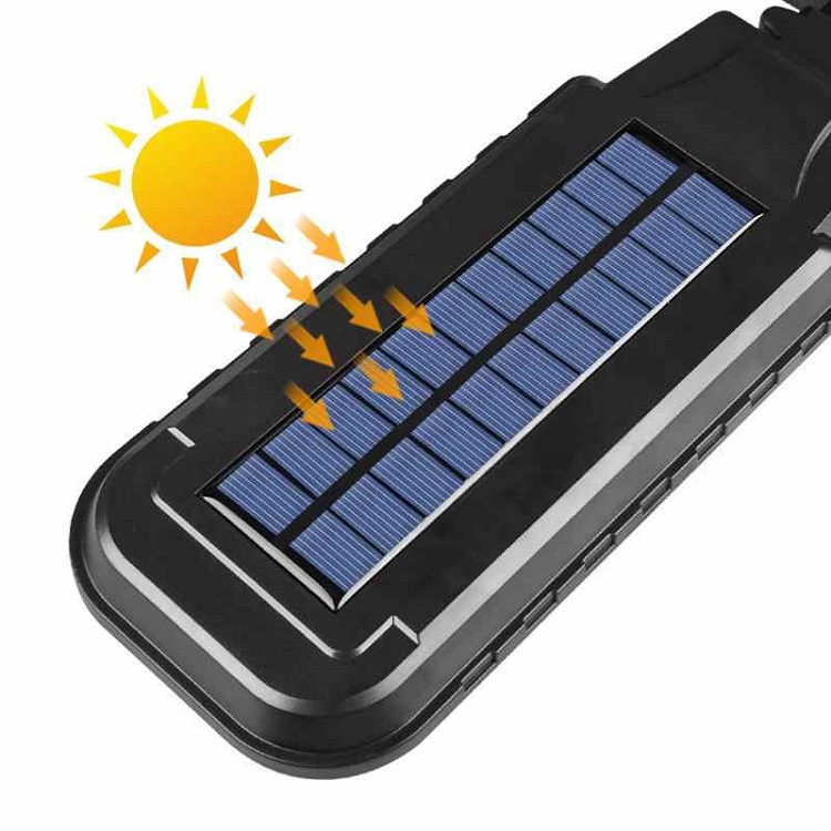 Solar COB128 Solární světlo s PIR čidlem pohybu 128LED