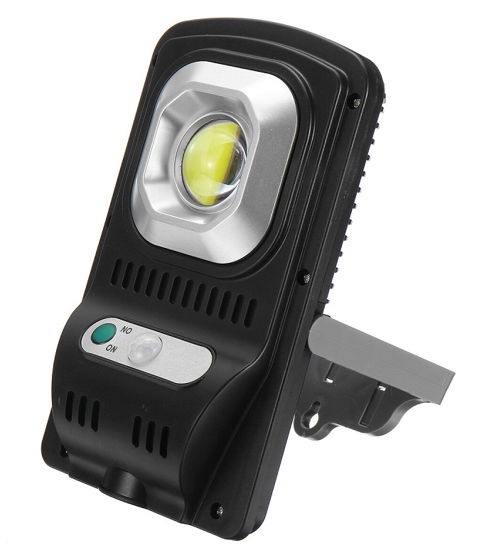 Solar COB28 Solární LED světlo s PIR čidlem 1x LED