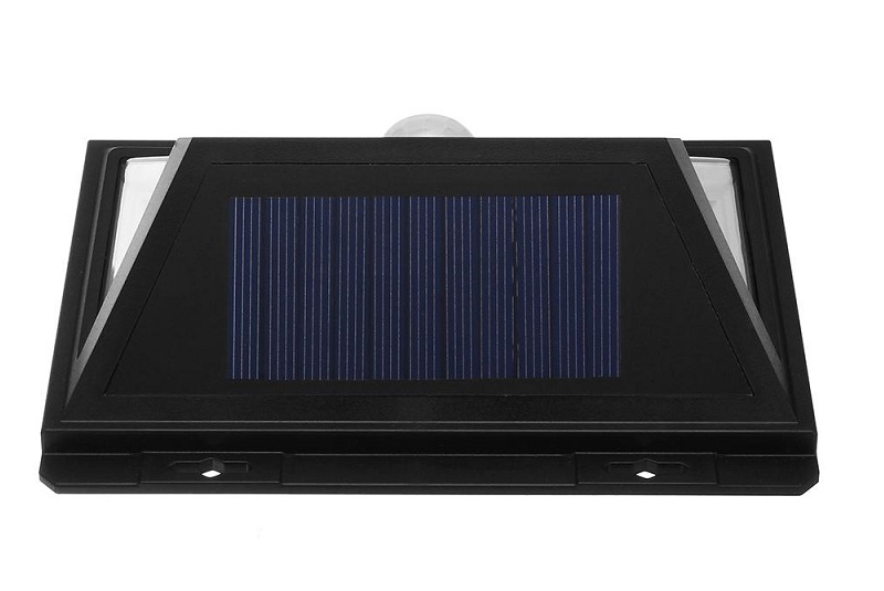 Solar COB-76/2 Solární nástěnné světlo s PIR čidlem 76x LED set 2 kusů