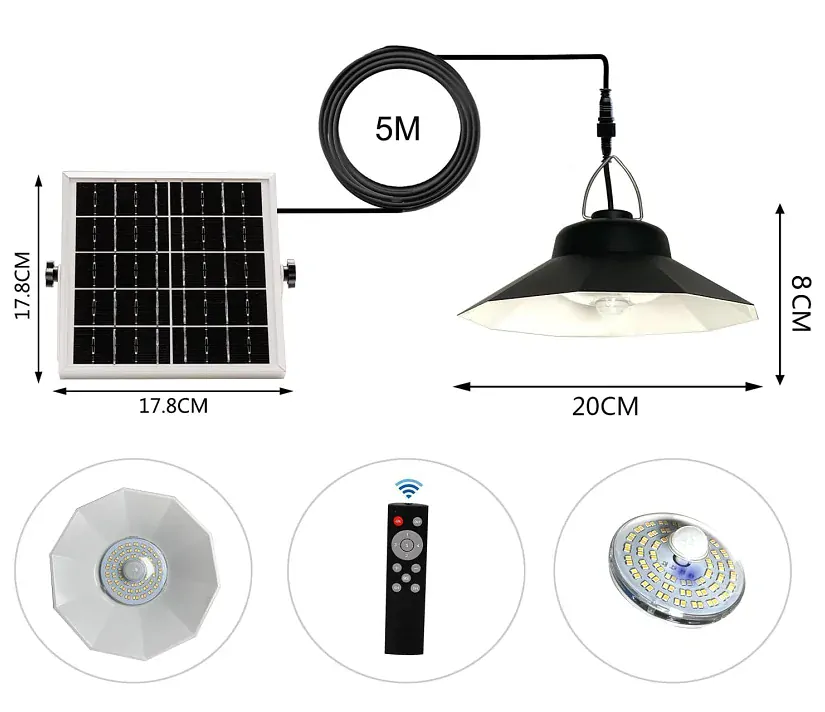 Solar SH98 Zahradní osvětlení solární