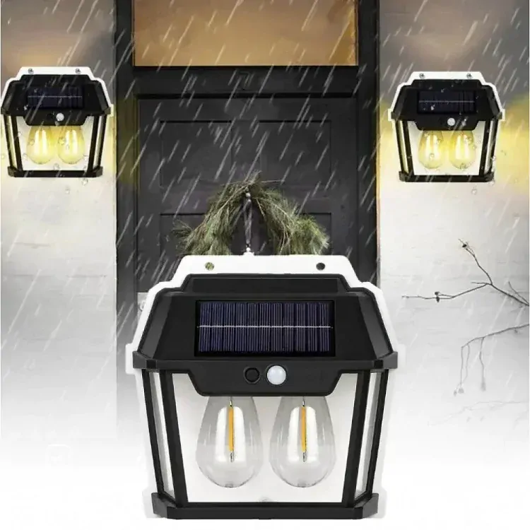 Solar E24/2 Solární nástěnné světlo s PIR čidlem
