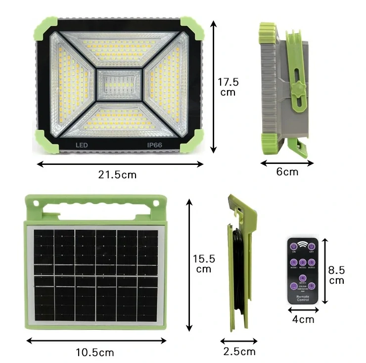 Solar S259 Solární světlo přenosné teplá bílá/čistá bílá