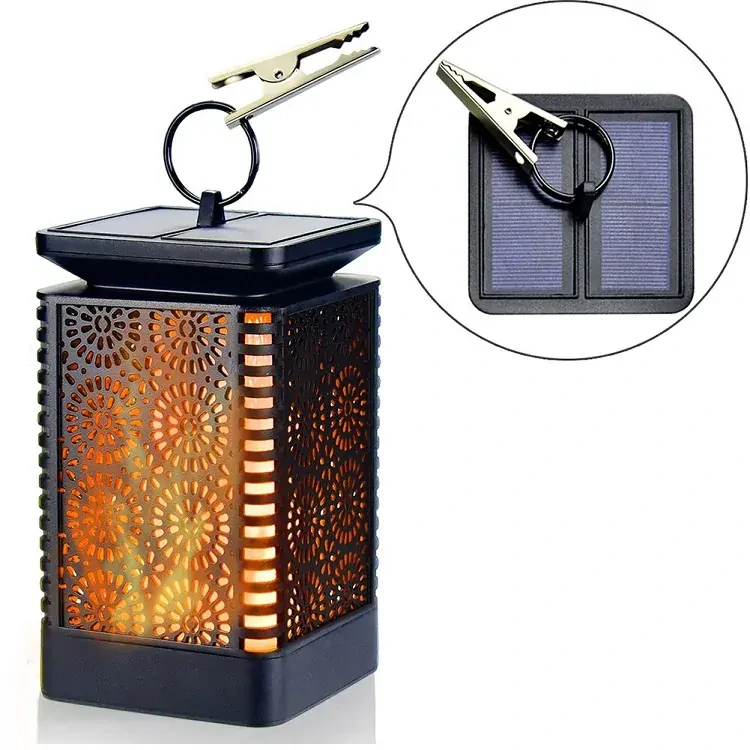 Solar SS12K Solární zahradní světlo imitace ohně 12x LED