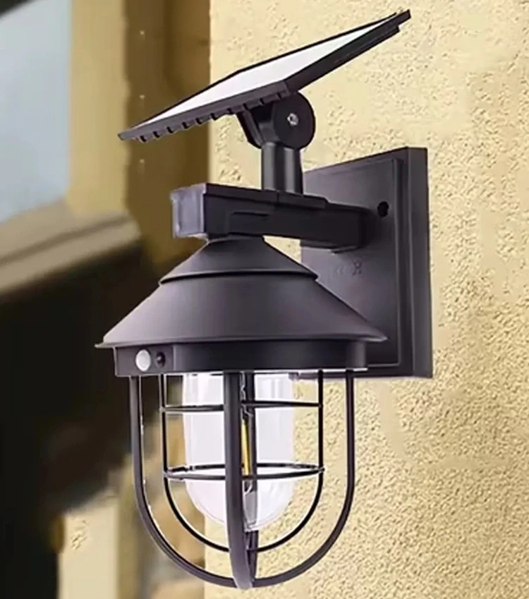 Solar COB01 Solární světlo s PIR čidlem pohybu teplá bílá