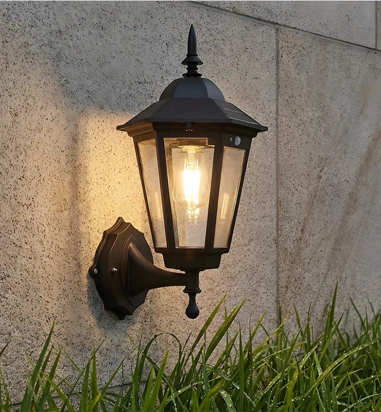 Solar COB11 Solární zahradní lampa teplá bílá