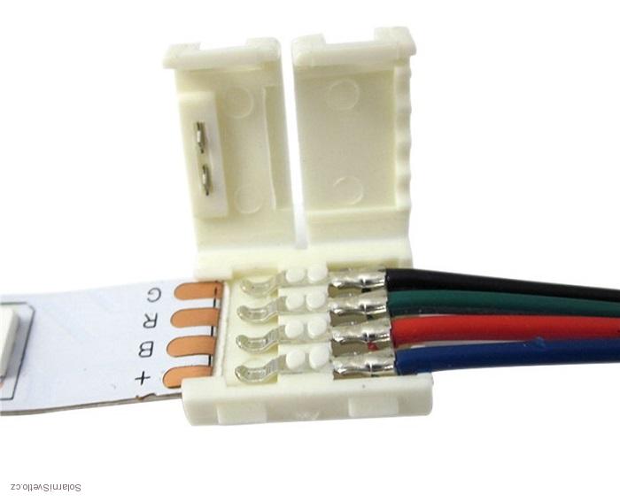 Spojka nepájivá pro LED pásky RGB 5050 o šířce 10mm