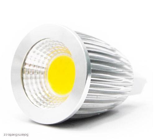 LED žárovka Lighting MR16 COB 8W teplá bílá