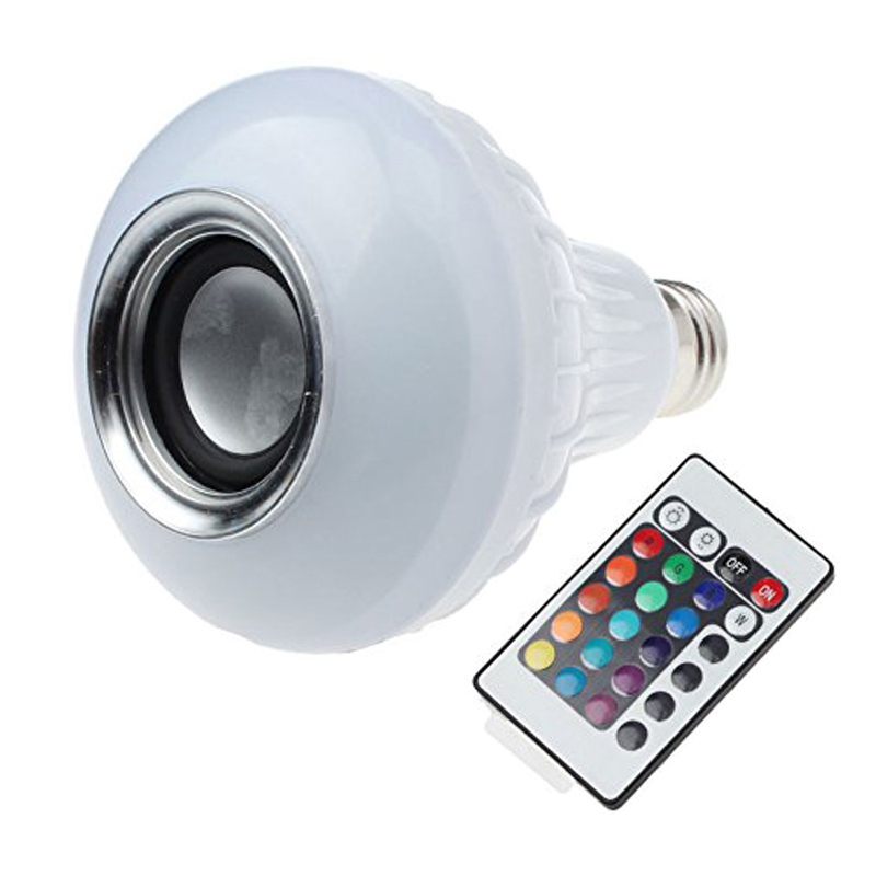 Light LED žárovka E27 7W RGB Bluetooth, Speaker