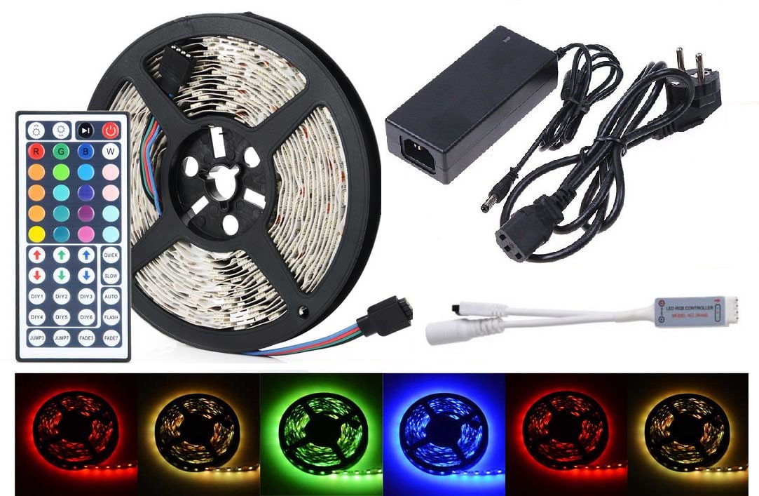Lighting 5535 LED pásek RGB 5050 3,5 metru IP20