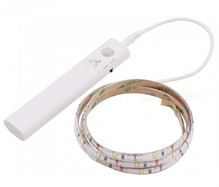 Lighting B2821 LED pásek pohybový senzor teplá bílá na baterie 1 metr