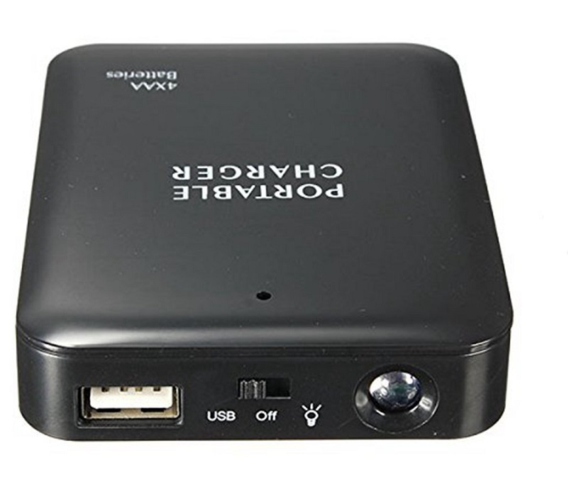 USB BAT04 bateriový box, svítilna