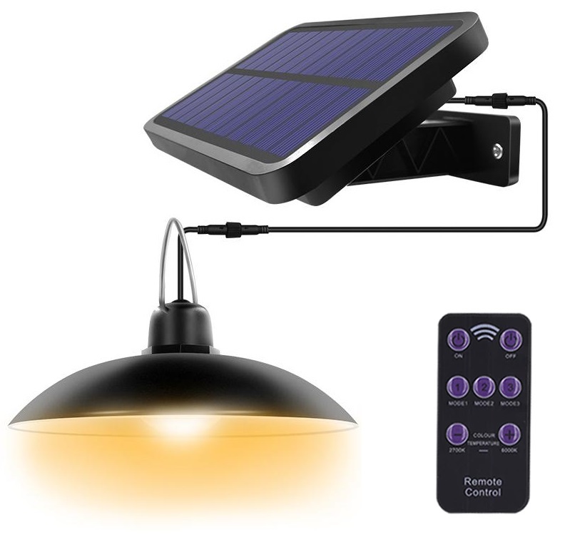 Solar SL16/2 Solární zahradní lampa bílá 16x LED
