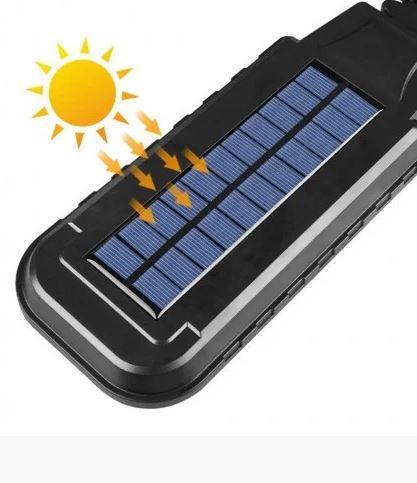 Solar 150 Solární světlo s PIR čidlem pohybu 150 LED čistá bílá
