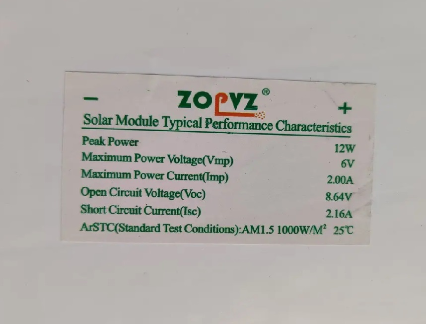 Solar 12W Fotovoltaický panel USB 5V/12W