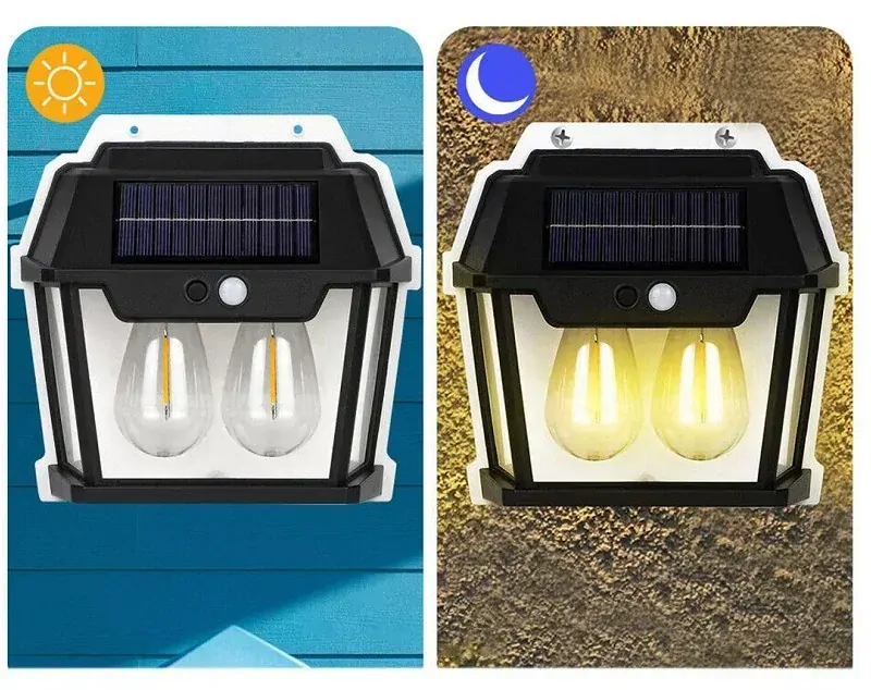 Solar E24/2 Solární nástěnné světlo s PIR čidlem