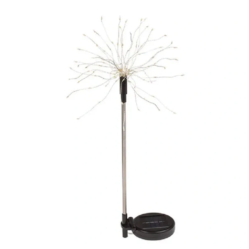 Solar Z122, Zahradní solární světlo zapichovací 120x LED set 2 kusů teplá bílá