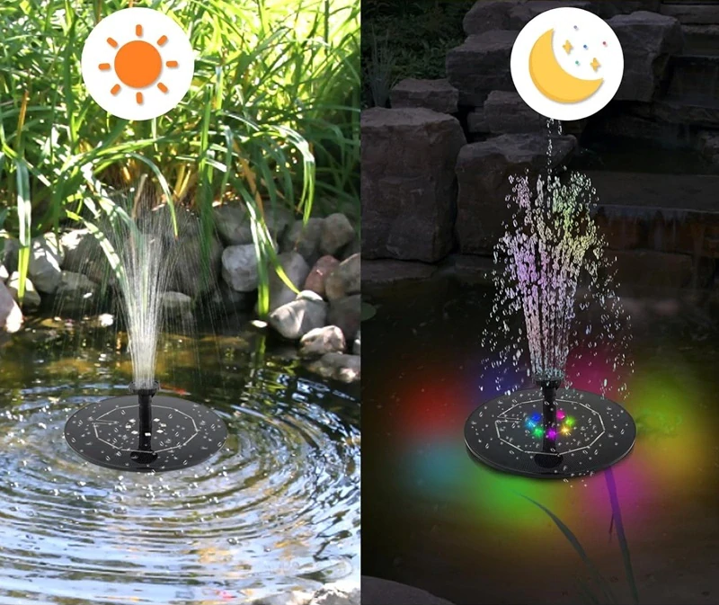 S/2408 Solární fontána s akumulátorem