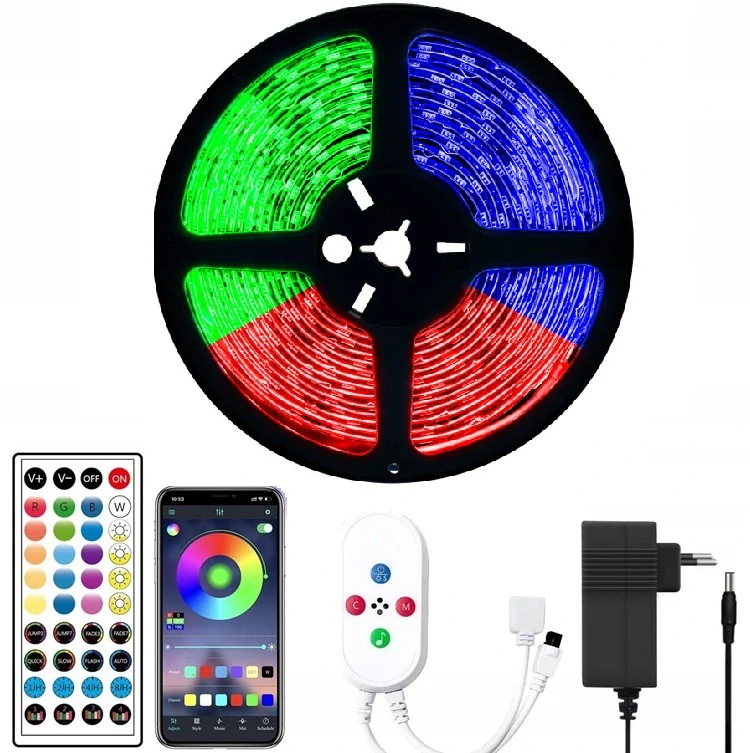 Lighting 6505/B LED pásek 5050 RGB 5 metrů Bluetooth