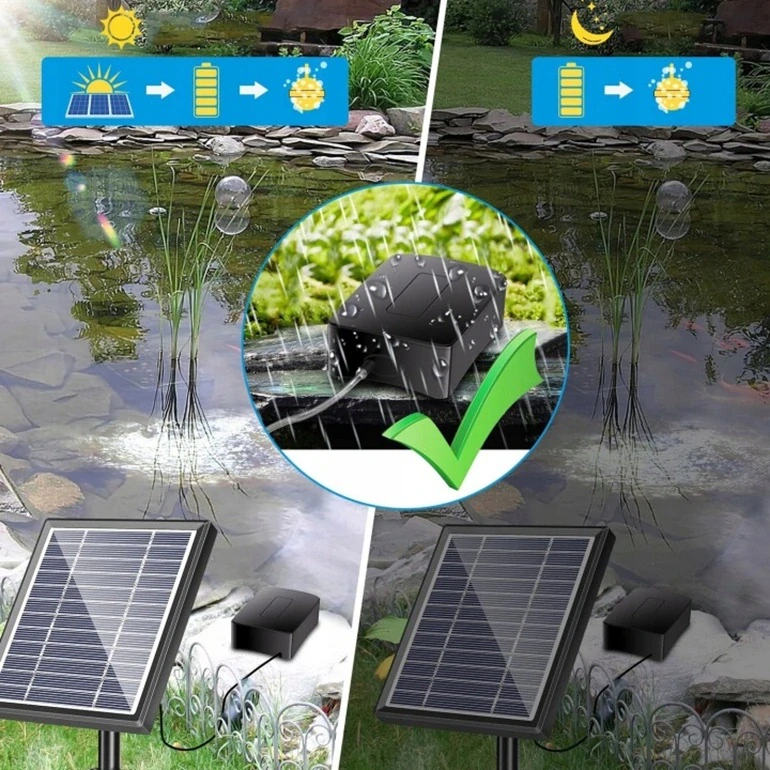 SOLAR 4866 Solární provzdušňovač pro jezírka