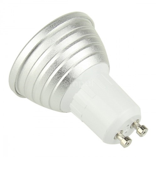 RGB LED žárovka GU10 3W color set 3 kusy