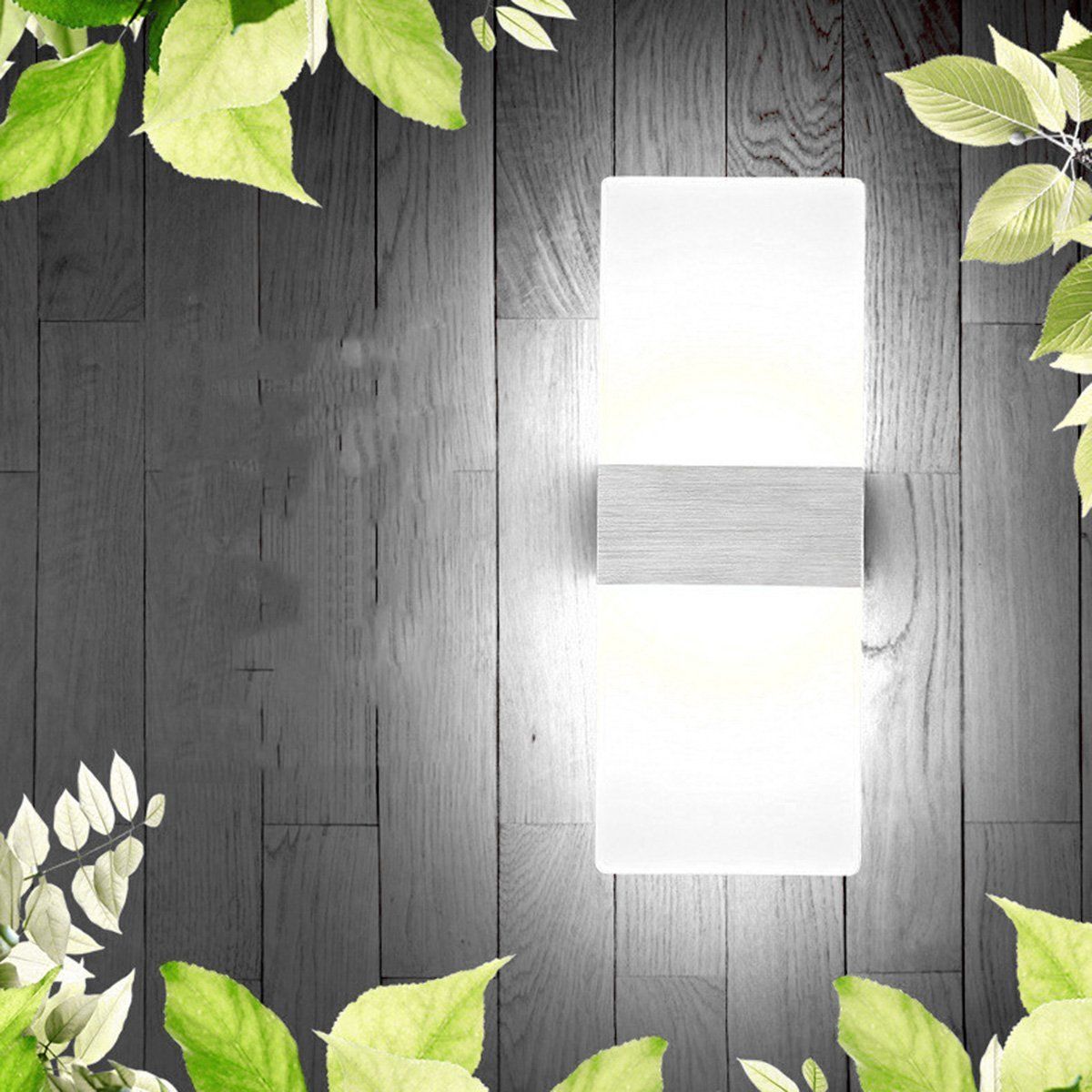 LED Light N0631 nástěnné svítidlo, interiérové, 6W, čistá bílá 5500K