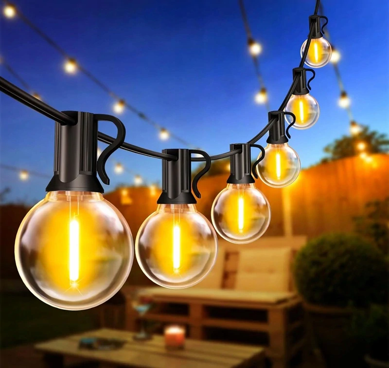 Solar 15/24 Solární vánoční řetěz teplá bílá, 24xLED COB 15 Metrů