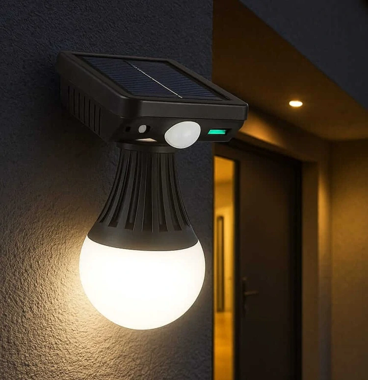 Solar SS/18/5 Solární LED světlo s PIR čidlem pohybu 23x LED