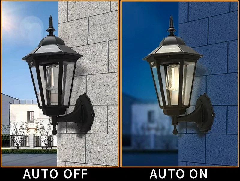 Solar COB11 Solární zahradní lampa teplá bílá