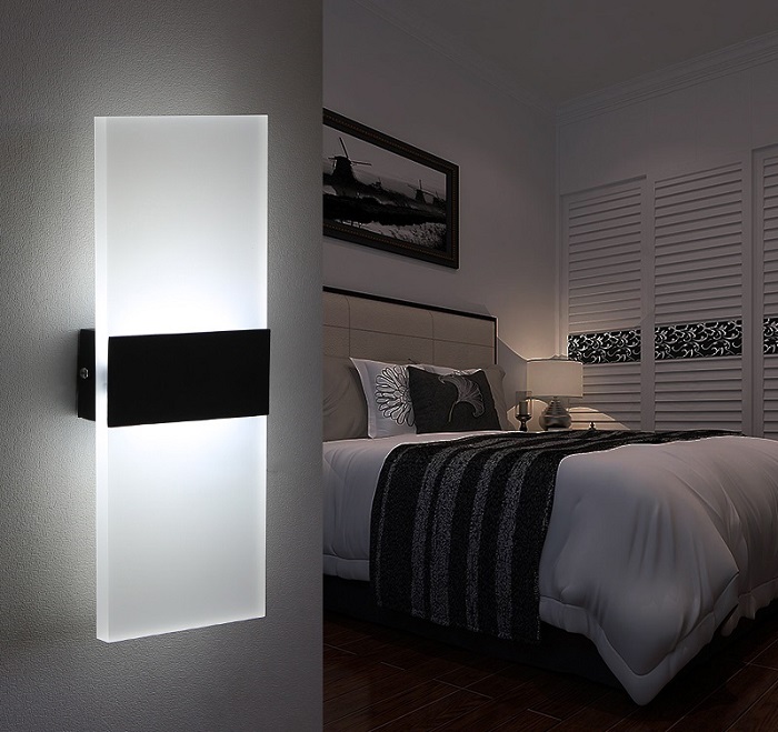 LED Light N0631 nástěnné svítidlo, interiérové, 6W, čistá bílá 5500K