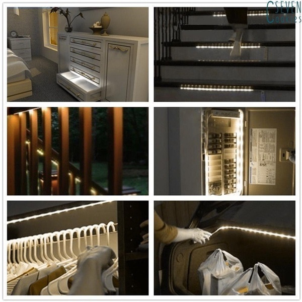 Lighting B2821 LED pásek pohybový senzor teplá bílá na baterie 1 metr