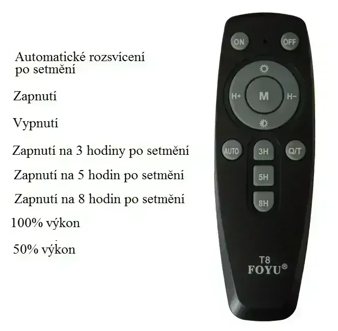 Solar 156/120 Solární světelný systém 120W, dálkový ovladač