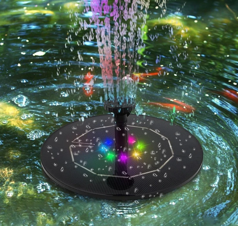 S/2408 Solární fontána s akumulátorem
