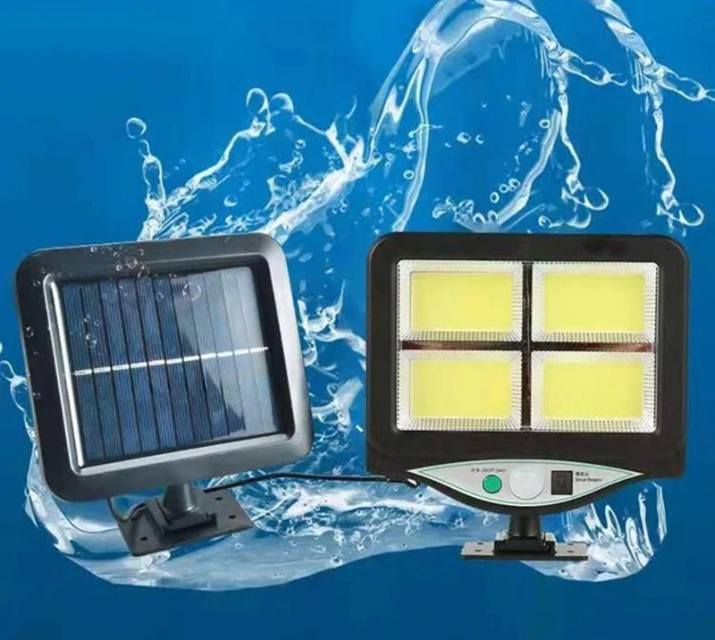 SOLAR PIR128/4 Solární reflektor s PIR čidlem 4x LED COB